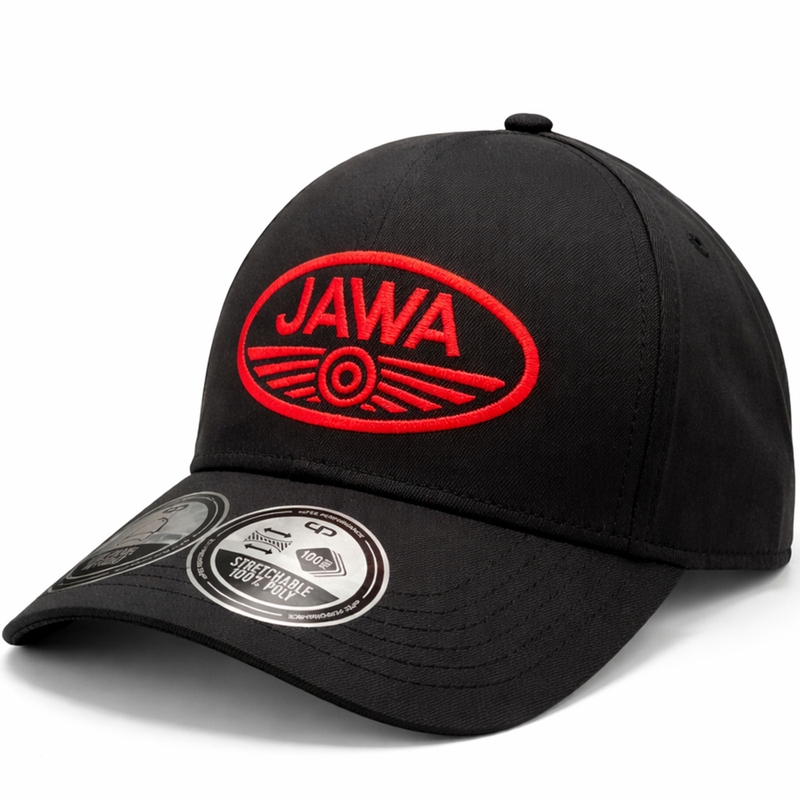 Šiltovka Jawa Snapback čierna