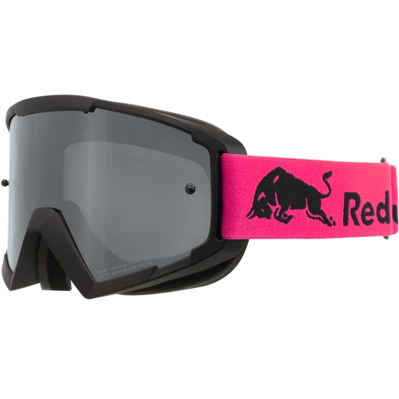 Motokrosové okuliare Red Bull Spect Whip čierne so strieborným sklom