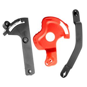 Mechanizmus slnečnej clony pre helmy na motorku Cassida Tour čierny