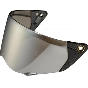 Plexi Scorpion KDF-19 pre prilby na motorku EXO-HX1/CARBON svetlo strieborné