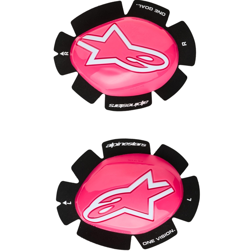 Slidery Alpinestars GP Plus 2 ks fluo ružovo-biele