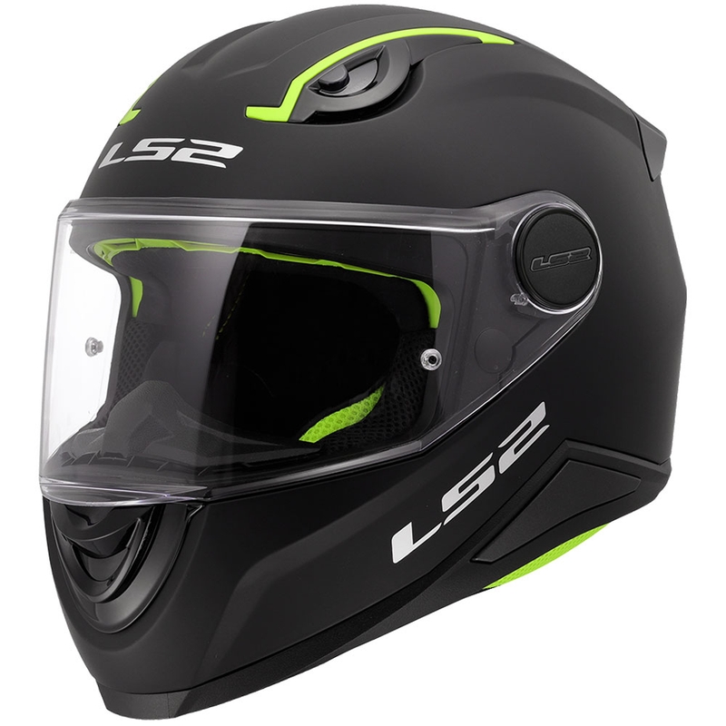 Detská integrálna helma na motorku LS2 FF812 Solid matná čierna