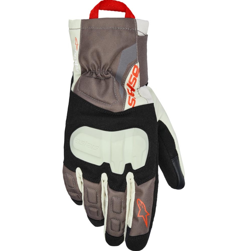 Rukavice na motorku Alpinestars XT-3 Drystar Insulated tmavo hnedo-pieskovo-čierno-oranžové