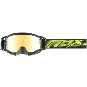 Motokrosové okuliare NOX Spectre čierno-žlté