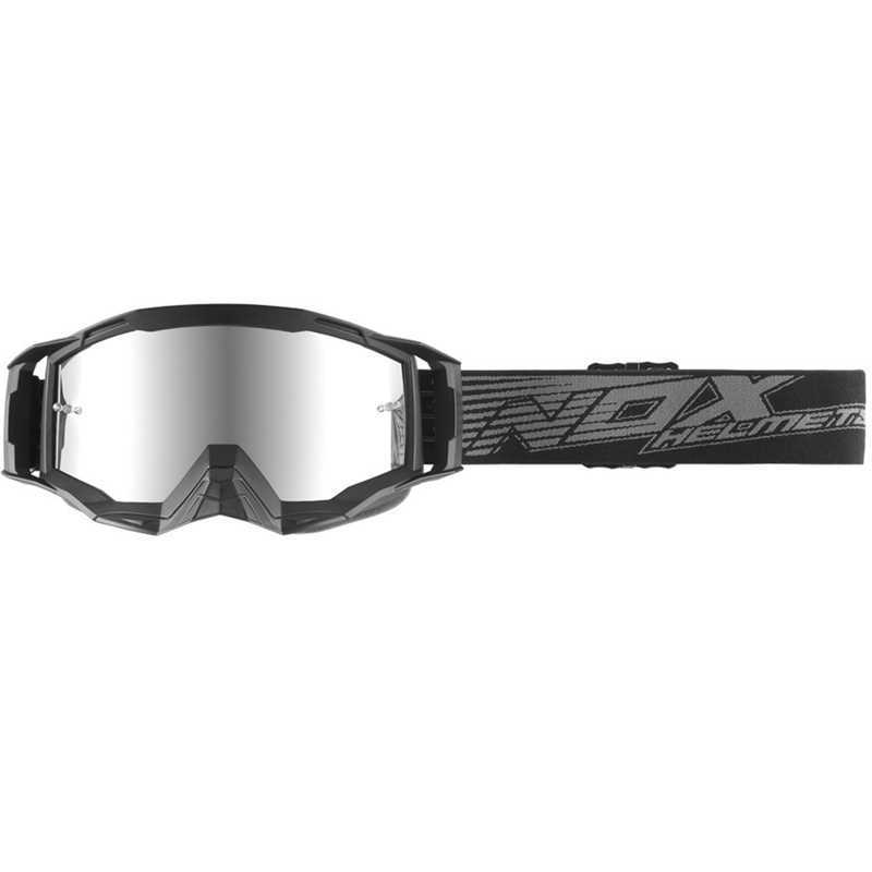 Motokrosové okuliare NOX Spectre čierno-šedé
