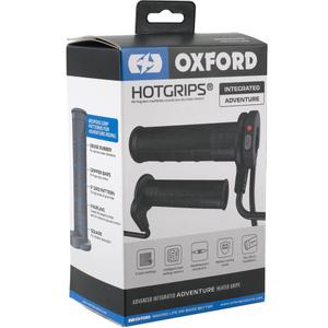 Vyhrievané gripy Oxford HotGrips Advanced Integrated Adventure čierne