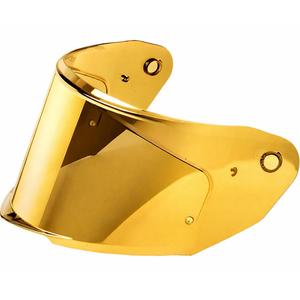 Plexi pre helmy na motorku Cassida Integral GT 2.0/2.1, GTS 2.1 s prípravou pre Pinlock REVO zrkadlovo zlaté