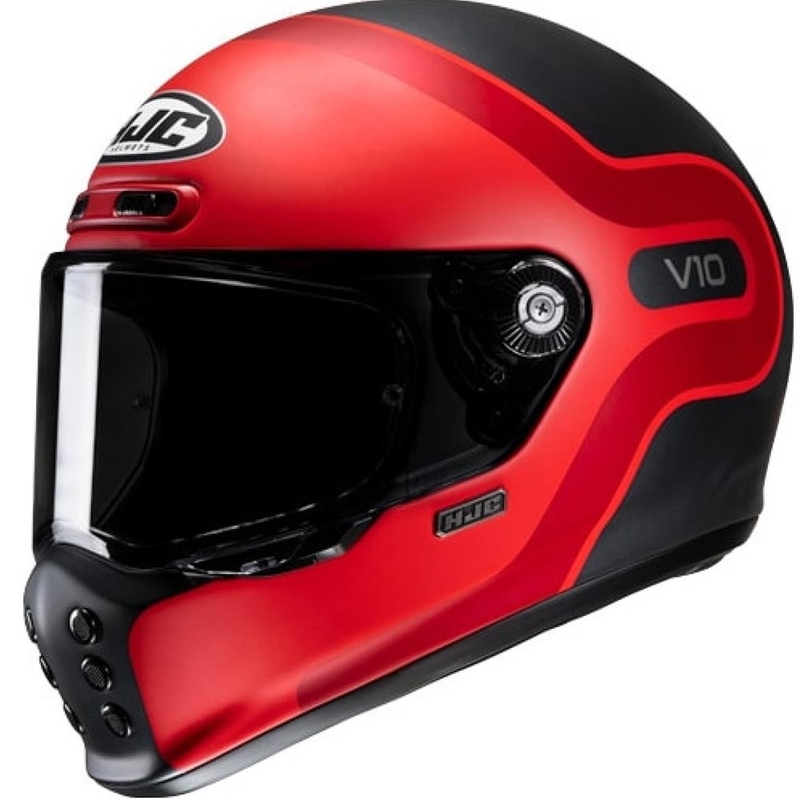 Integrálna prilba na motocykel HJC V10 Grape MC1SF čierno-červená