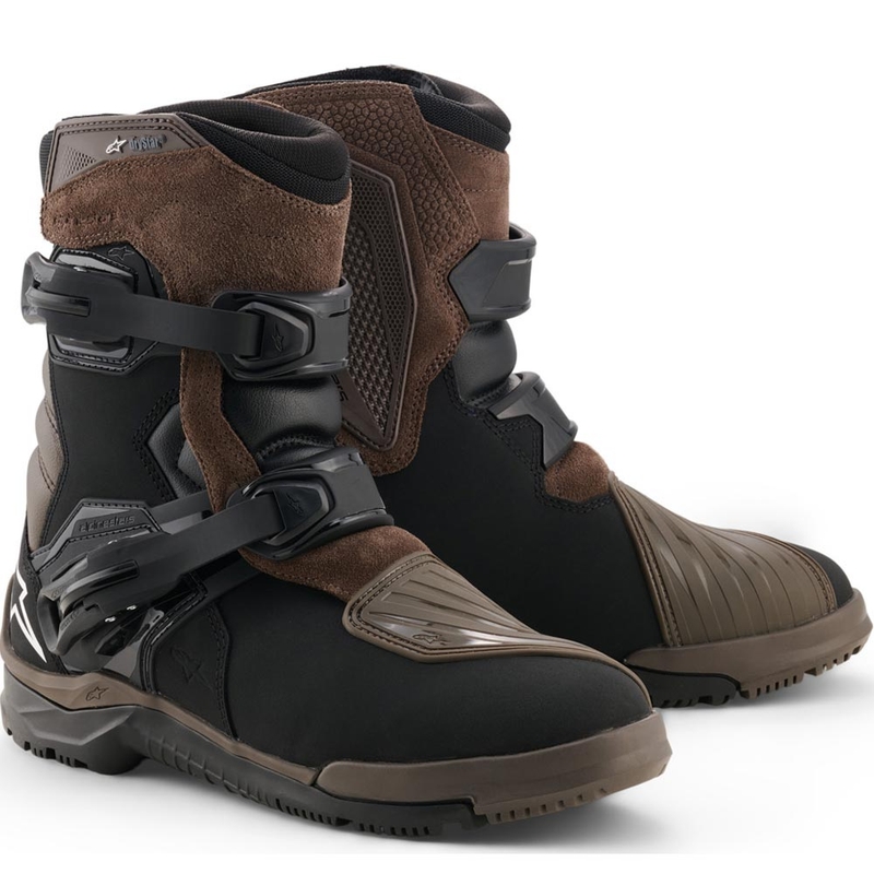 Topánky na motorku Alpinestars Belize V2 Drystar hnedo-čierne