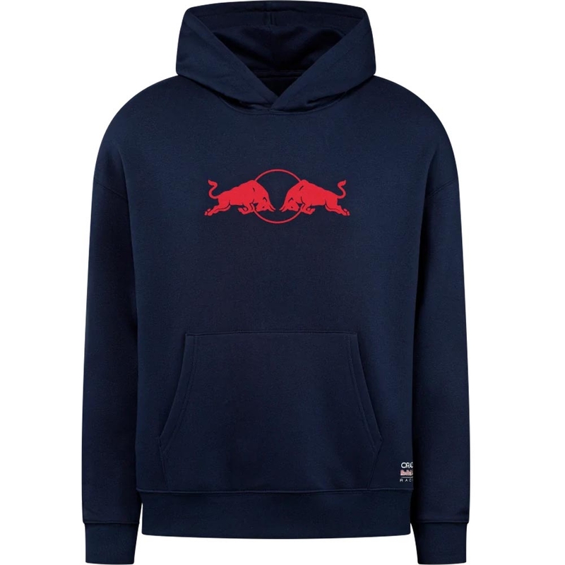 Mikina Oracle Red Bull Racing Spark Hoodie tmavo modrá