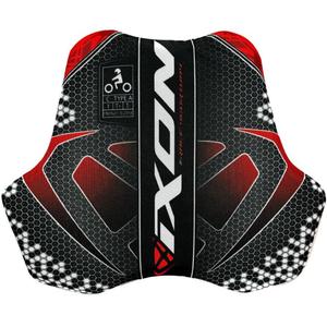 Chránič hrudníka IXON IX-RACE čierno-bielo-červené