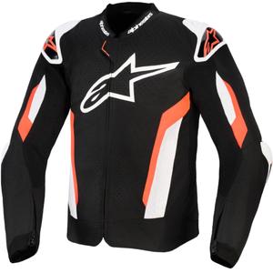 Bunda na motorku Alpinestars T-GP AIR čierno-fluo červená