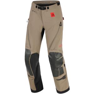 Nohavice na motorku Alpinestar Nazca 3L Gore-Tex PRO svetlo hnedo-čierne
