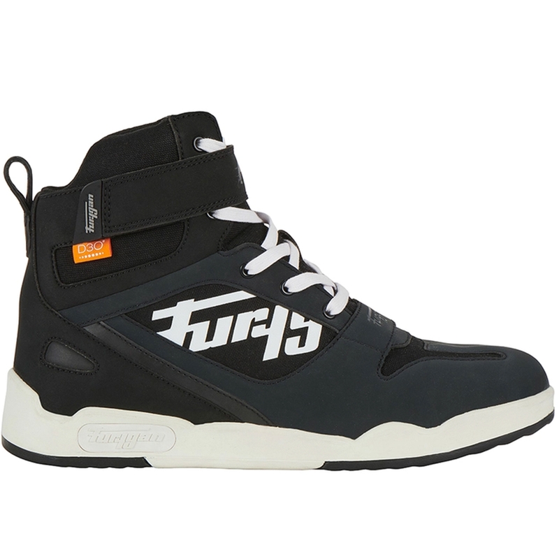 Topánky na motorku Furygan Get Down čierno-biele