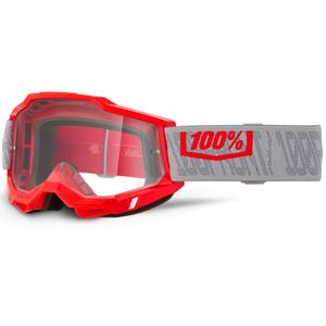 Motokrosové okuliare 100% ACCURI 2 Gatorback s čírym plexi