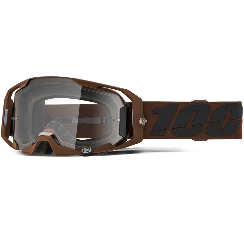 Motokrosové okuliare 100% ARmatic Salcedo s čírym plexi