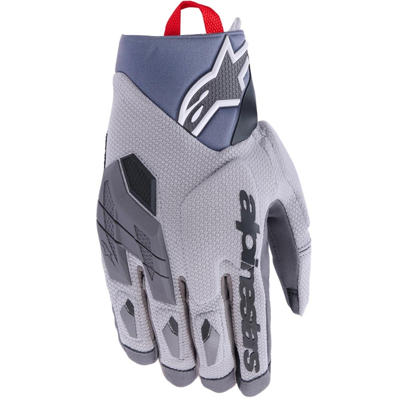 Rukavice na motorku Alpinestars Durack tmavo šedo-svetlo šedé