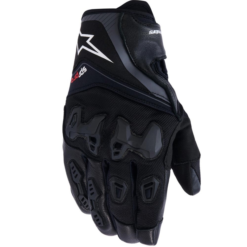 Rukavice na motorku Alpinestars SP-R PRO čierno-biele