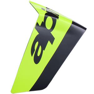 Aerodynamický spojler pre prilby na motorku Alpinestars Supertech R10 Arius racing profil fluo žlto-čierny