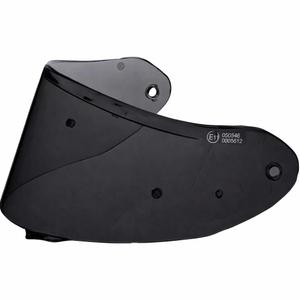 Plexi pre helmy na motorku ZED XD1 s prípravou pre fóliu FogCity tmavo dymové