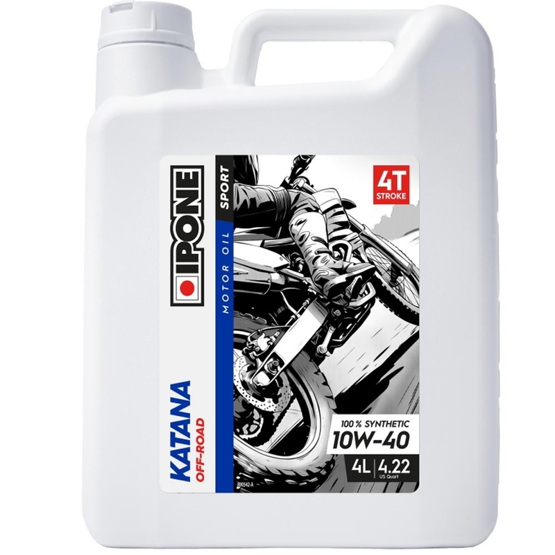 Syntetický motorový olej IPONE Katana Off Road 10W40 (MA2, ester) 4 l