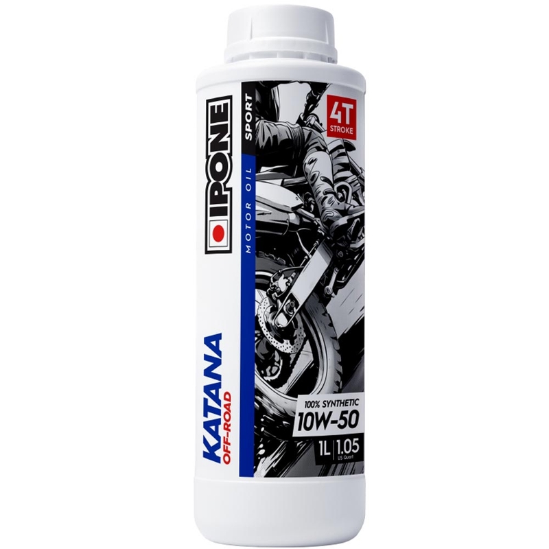 Syntetický motorový olej IPONE Katana Off Road 4T 10W50 (MA2, ester) 1 l