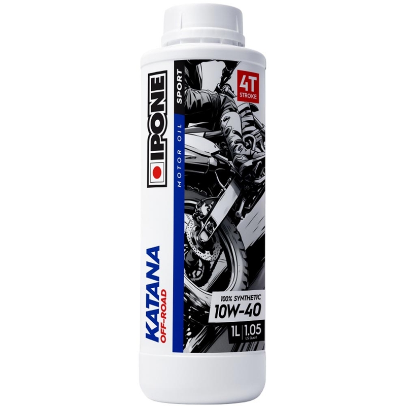Syntetický motorový olej IPONE Katana Off Road 4T 10W40 (ester, MA2) 1 l