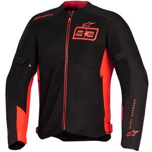 Bunda na motorku Alpinestars C-1 AIR MM93 kolekcia fluo červeno-červeno-čierna