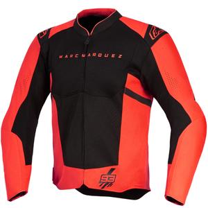 Bunda na motorku Alpinestars T-SPS Air V2 MM93 kolekcia fluo červeno-čierna