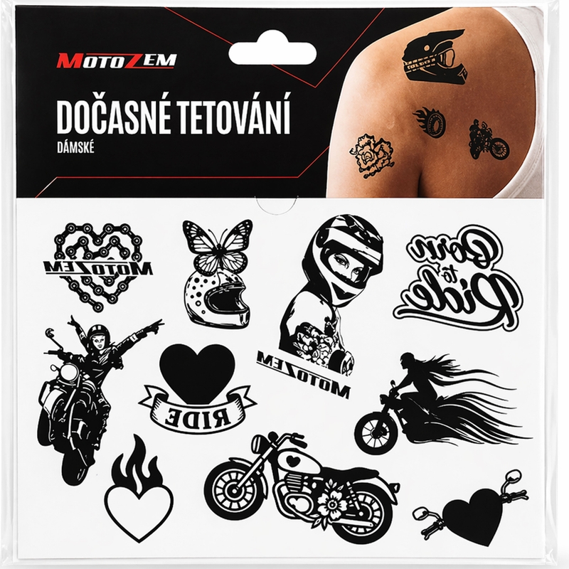 Dočasné tetovanie MotoZem Dámske