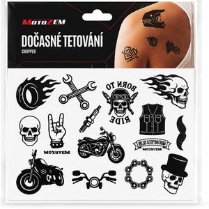 Dočasné tetovanie MotoZem Chopper