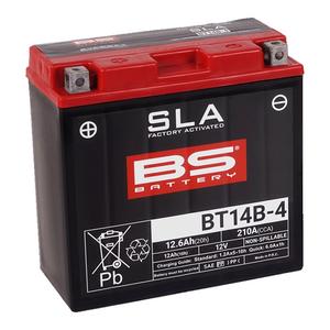 V továrni aktivovaný akumulátor BS-BATTERY BT14B-4 (YT14B-4) SLA - II. akosť