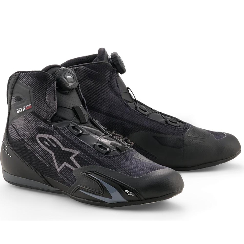 Topánky na motorku Alpinestars Celer Vented čierno-tmavo šedé