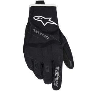 Rukavice na motorku Alpinestars MOBLAST WATERPROOF čierno-bielo off white