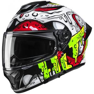 Integrálna helma na motorku HJC C71 Squeeze MC41 bielo-žlto-červená