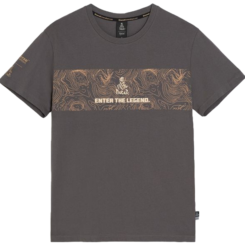 Tričko Dakar High 263 grafitové