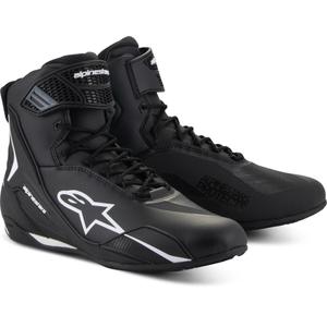 Topánky na motorku Alpinestars Faster-4 čierno-biele