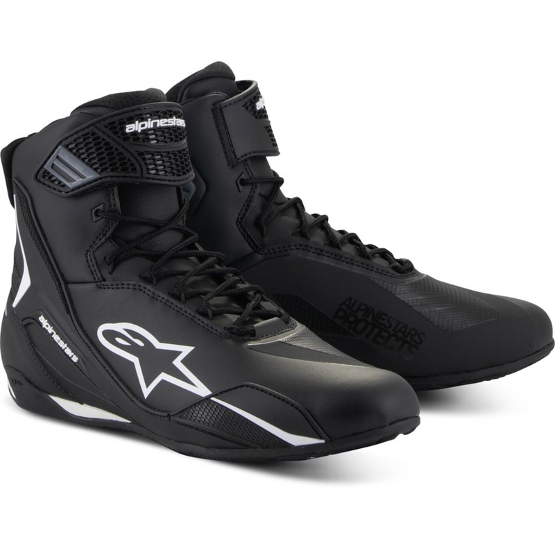 Topánky na motorku Alpinestars Faster-4 čierno-biele