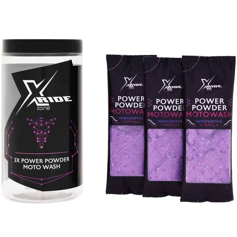 Práškový šampón na motorku XzoneRide Power Powder-Moto Wash 60 g