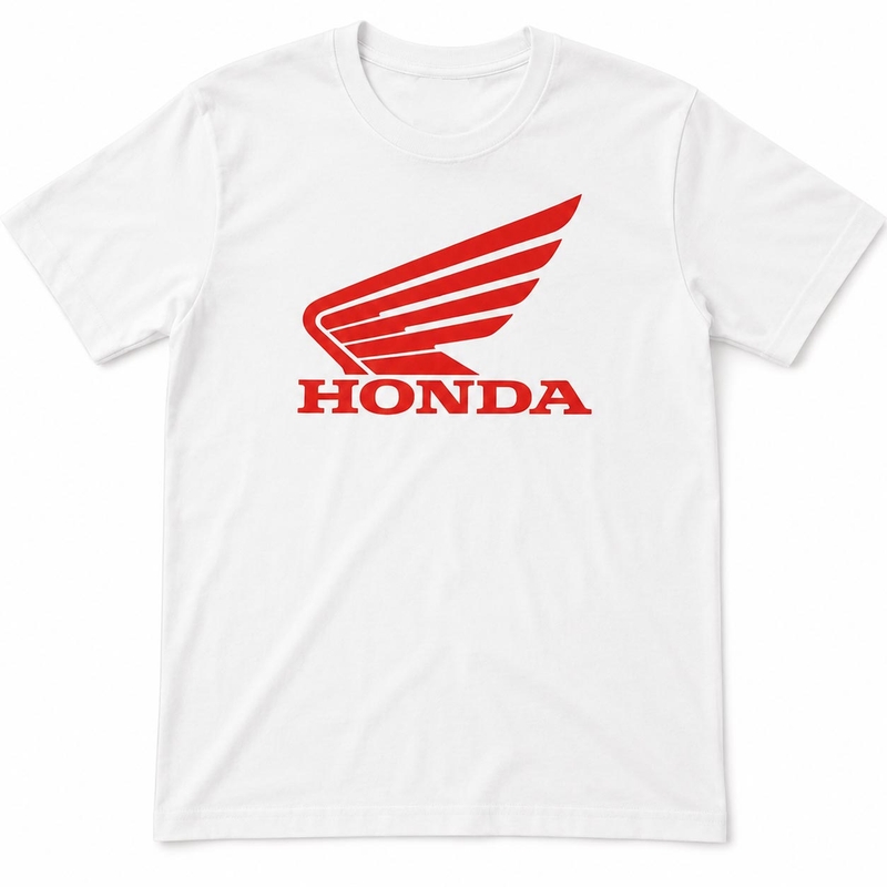 Tričko Honda Racing Honda Wing biele