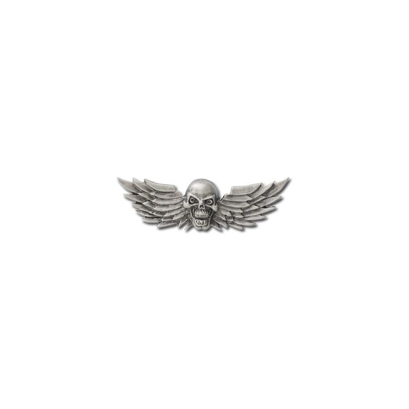 Nalepovacie emblém Skull Wings