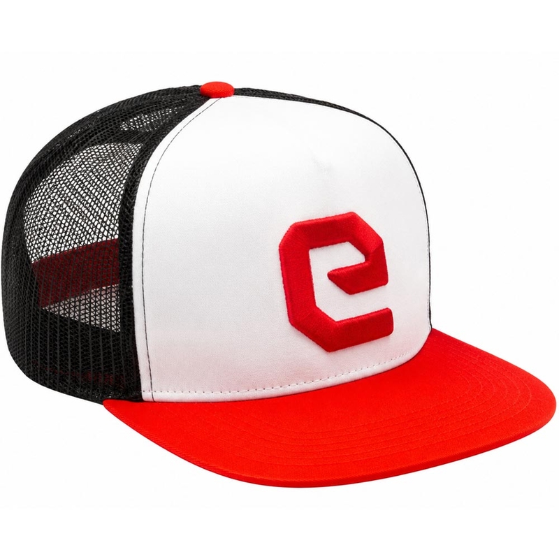 Šiltovka Eleveit Cap Logo bielo-červená