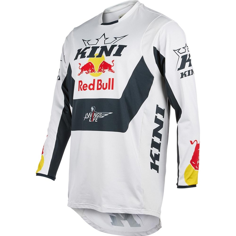 Motokrosový dres KINI Red Bull MXC 1.0 biely
