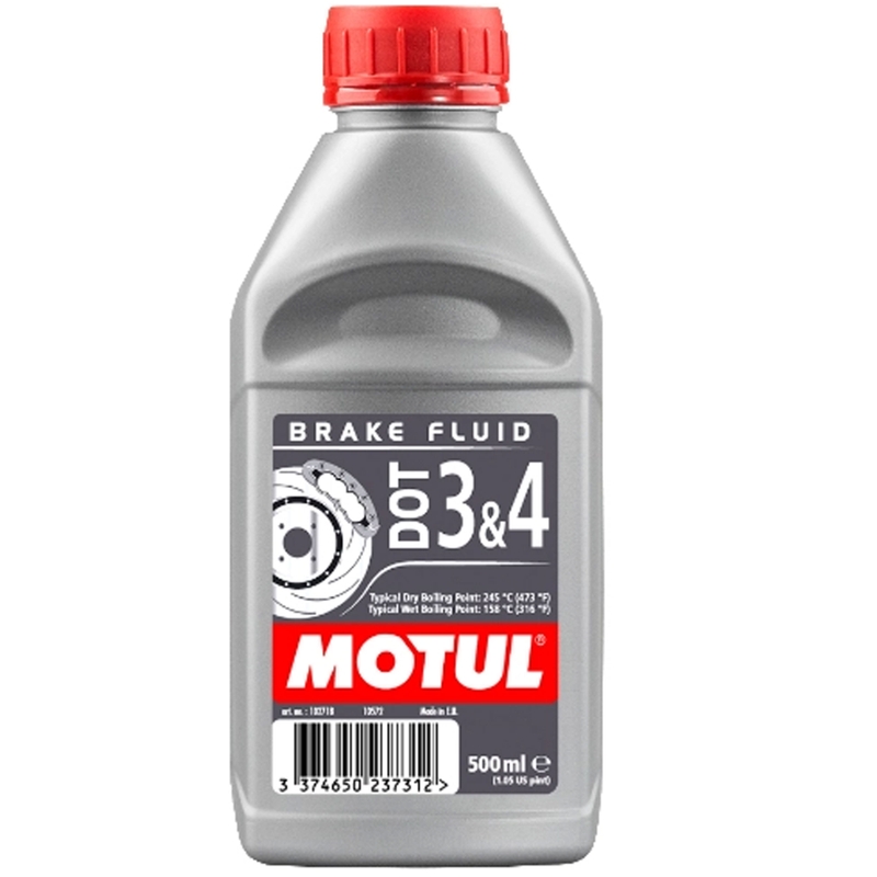 Brzdová kvapalina pre Motul Dot 3 and 4 0,5 l
