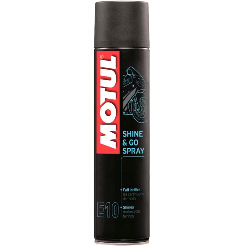 Sprej na ošetrenie plastov Motul E10 Shine & Go 400 ml