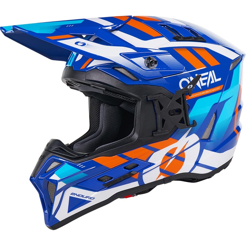 Motokrosová prilba O´Neal EX-SRS Dust modro-oranžová