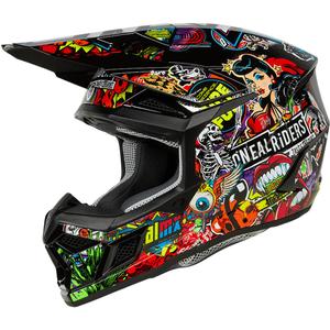 Motokrosová helma O´Neal 3SRS Crank viacfarebná
