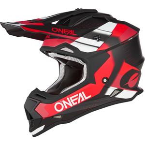 Motokrosová prilba O´Neal 2SRS Spyde matná čierno-červeno-biela