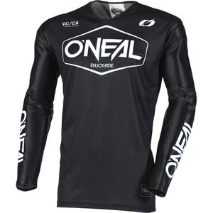 Motokrosový dres O'Neal Mayhem Hexx čierno-biely
