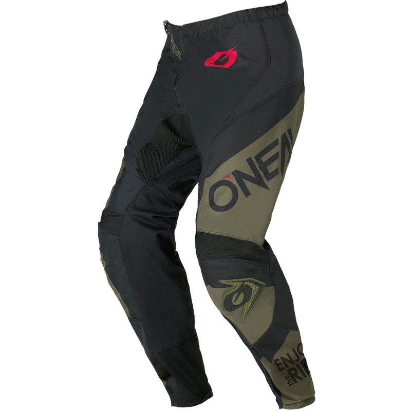 Motokrosové nohavice O´Neal Element Racewear čierno-olivové